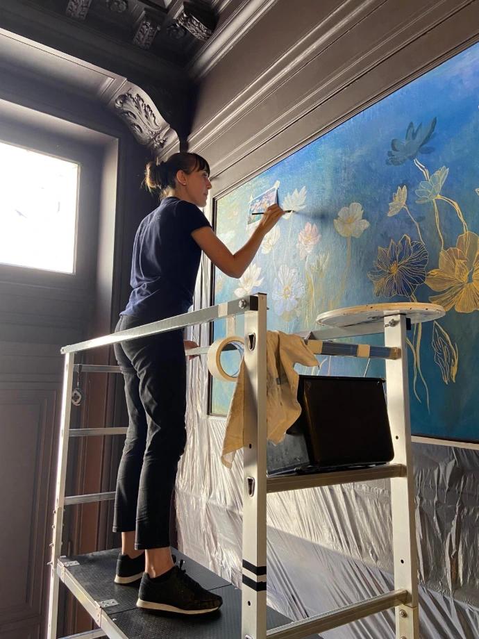 Fresques murales Valenciennes Claire Trescarte