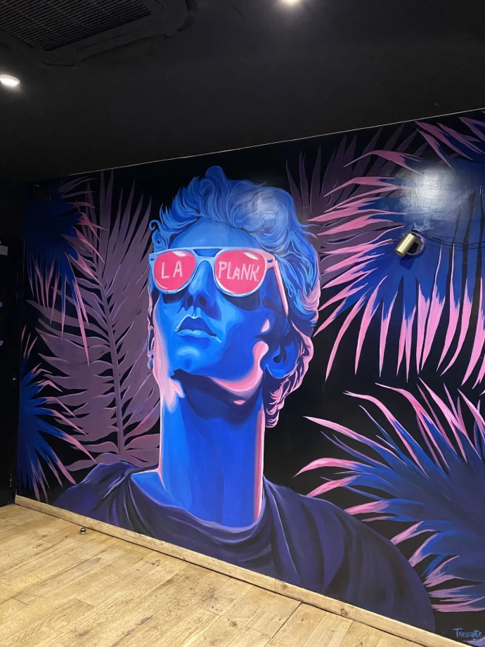 Fresque murale La plank Valenciennes